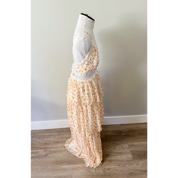 Aakaa Tiered Floral Maxi Dress - Picture 13 of 13